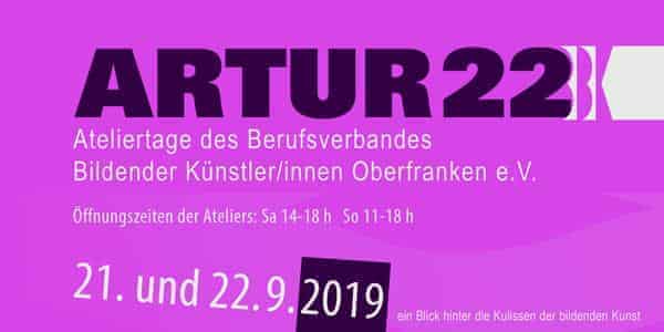 Ankündigungsflyer ARTUR 22